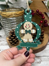 Image 3 of Gingerbread Man with banner