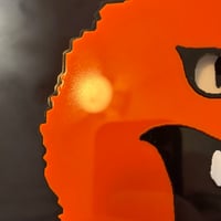 Image 2 of **Disfigured** House Cat Clock - Standard Orange Edition 