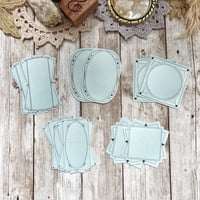 Image 4 of Die Cut Memo Frames | 5 Styles | 4 Colours | 20 Pieces