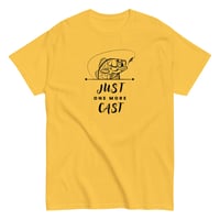 Image 10 of Unisex classic tee,  Just One More Cast T-Shirt | Funny Fishing Angler Graphic Tee