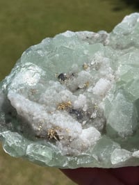 Image 7 of Frosty Green Fluorite Crystal Specimen #2317