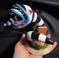 Image 1 of Sandworm - Handmade - beetle juice inspired - clay sculpture