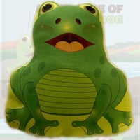 Bull The Frog (Handmade Pillow)