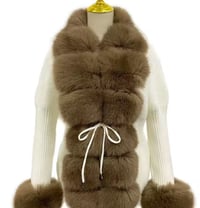 Image 8 of Luxury fur cardigan 🦊🍂✨