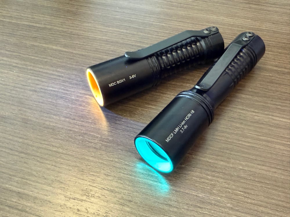 MDCF AA HCRI Flashlight 1800K | Kōsen Fine Flashlights