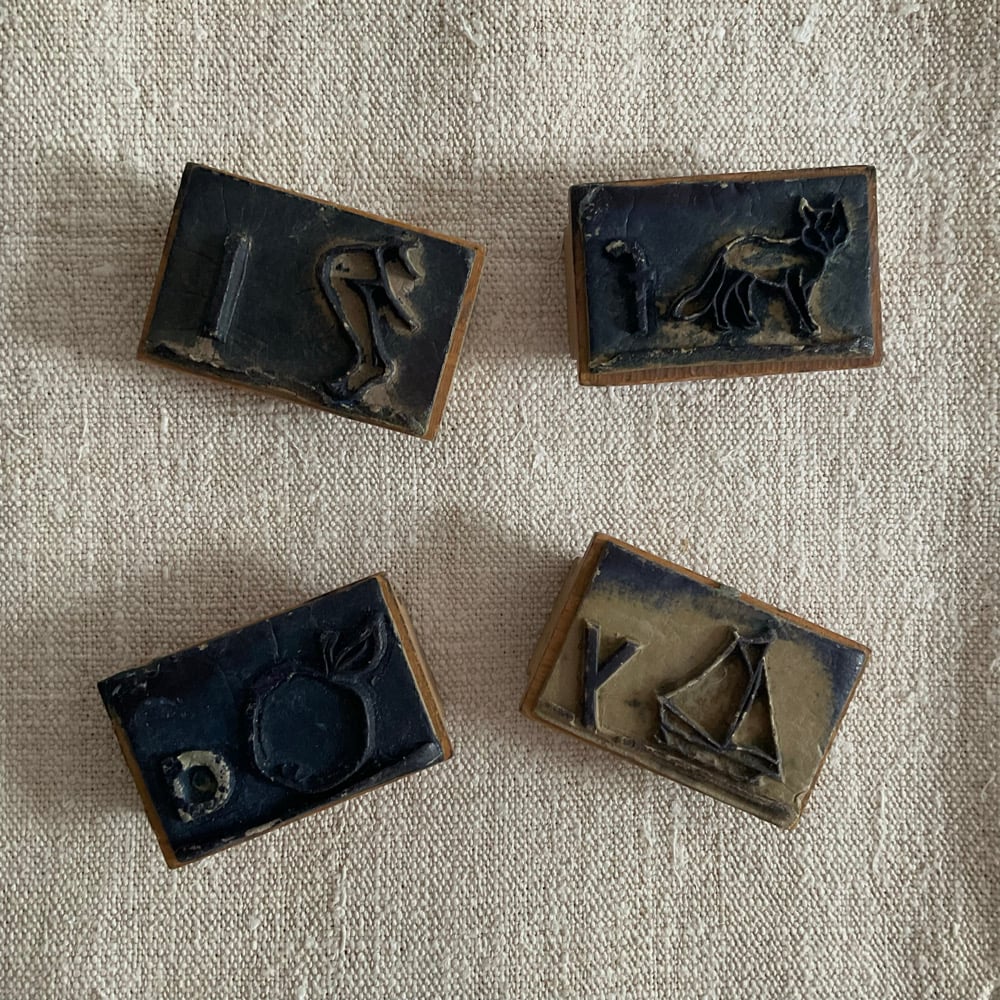 Image of Old Stamps (4 pieces) group 2