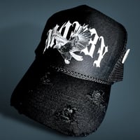 Image 5 of MON3Y UP TRUCKER HAT // EAGLE