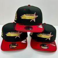 Image 4 of New Era 9Fifty A-Frame Astros  Pre Curved 