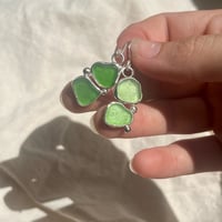 Image 1 of GREEN LADE EARRINGS