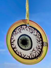 Image 3 of Big Eye Guy Glass Ornament
