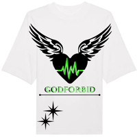 BROKEN HEART TEE WHITE