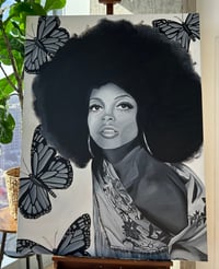 Image 1 of Diana Ross Original Canvas 36x48in