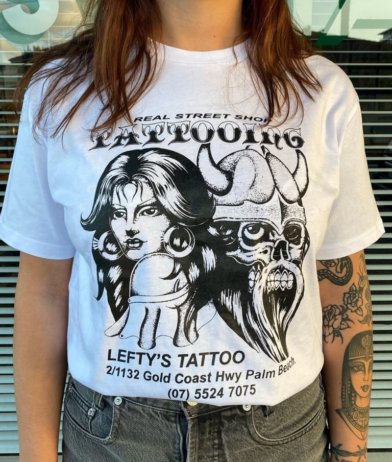 Real tattooing tee