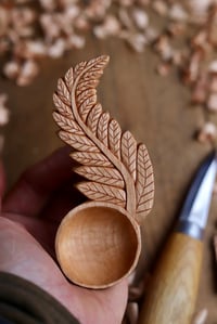 Image 3 of Fern Leaf - Coffee  Scoop 