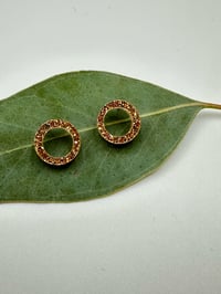 Image 5 of Náušnice Hope Circle třpytivé 