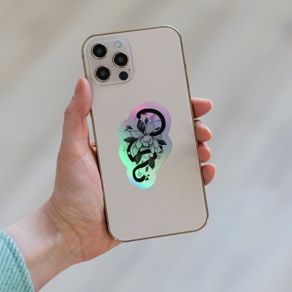 Image of Peony - Holographic stickers
