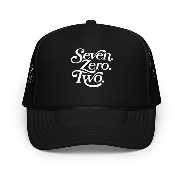Image of Seven. Zero. Two. Limited Edition Foam Trucker (702 Day)