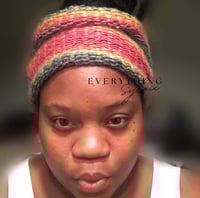 Rainbow Dream Knitted Headband 
