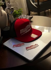 Image 2 of Midmoto 7 Panel Hat Red