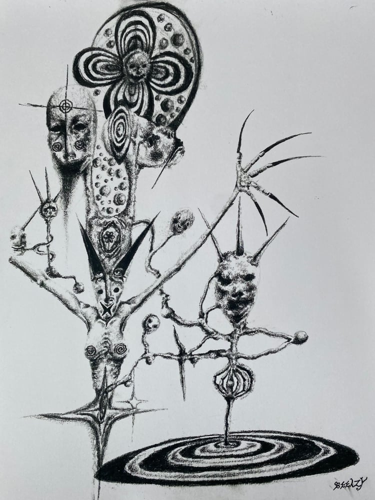 Image of intergalactic parasites (print)
