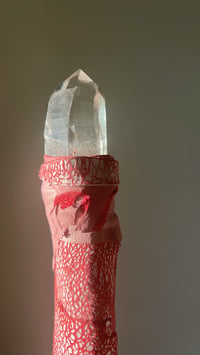 Image 2 of PINK QUEEN- crystal wand