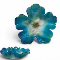 Image 1 of Decorative Resin Bowl – Unique Swirl Design, One-of-a-Kind Piece
