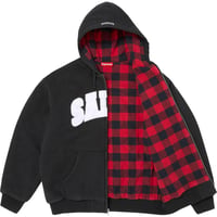 Image 2 of S4LEM Supreme Hooded Sweatshirt Black