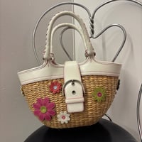 Image 1 of 2003 coach basket bag 