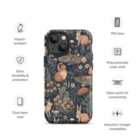 Image 17 of Woodland Creatures Boho Cottagecore Nature Inspired Cute Tough Case for iPhone®