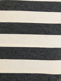Image 3 of Half Panamá a Rayas 3 cm - Negro - 12€/m