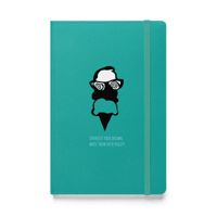 Image 9 of Icy Dreams Hardcover bound notebook
