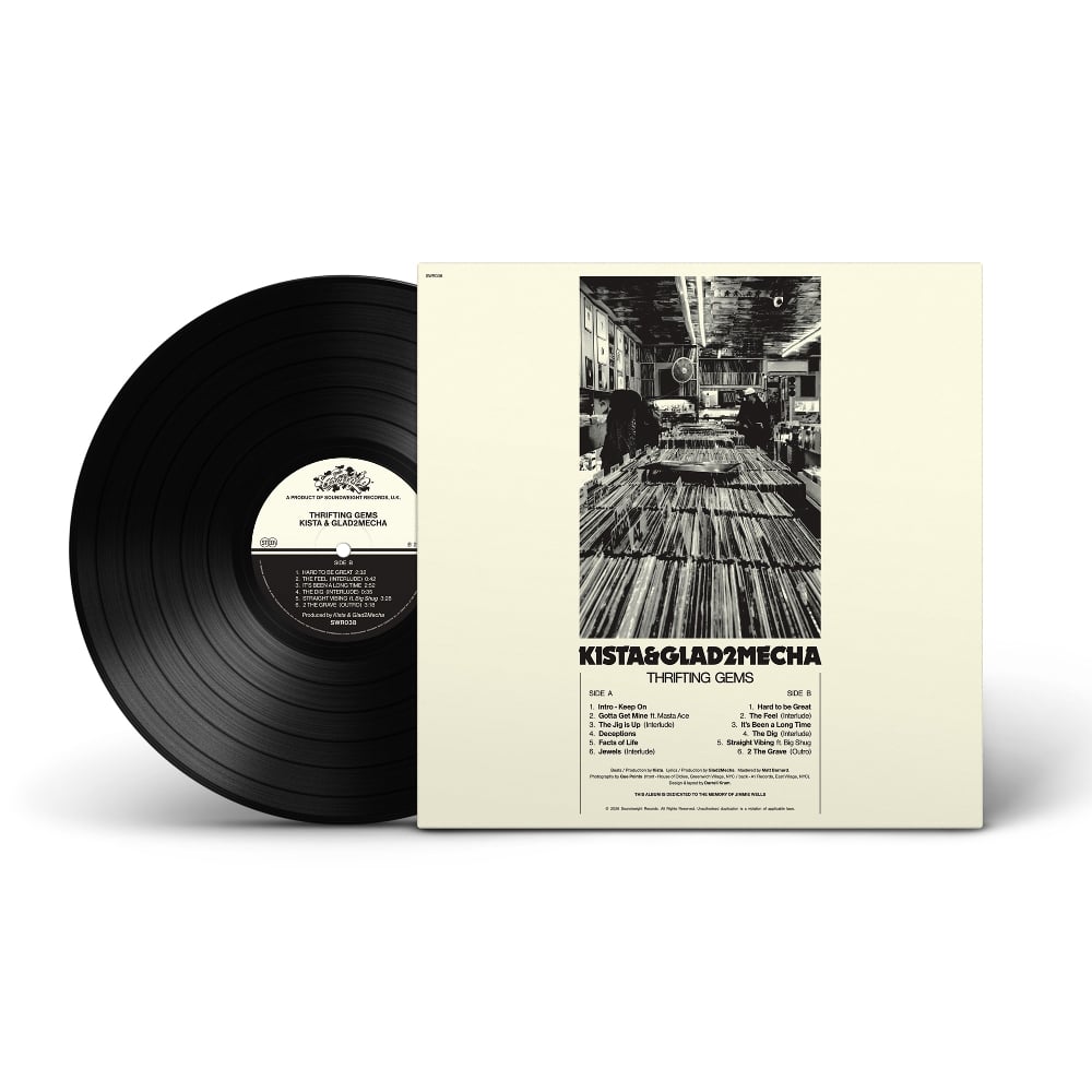 Image of Kista & Glad2Mecha - Thrifting Gems LP