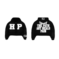 Image 4 of hidden potential trust the path art heals pain zip up hoodie 