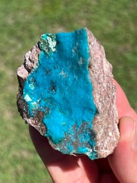 Image 4 of Chrysocolla On Matrix Specimen | Congo #2937
