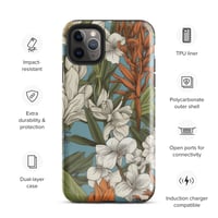 Image 6 of Colorful Botanical Plants Art Nouveau Tough Case for iPhone®