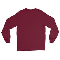 Image 2 of YCLW Bold Script Long Sleeve Tee - Maroon