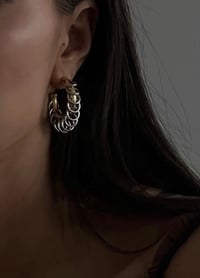 Image 2 of Rebel Loop Earrings