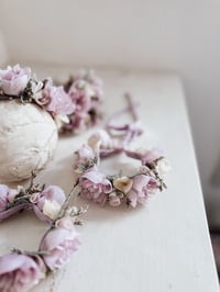 Image 8 of purple peonies halo