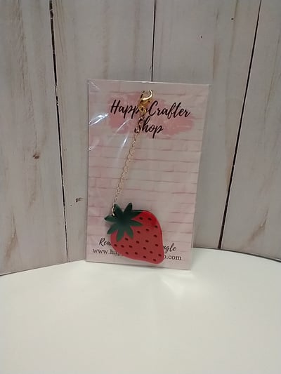 Image of Ready-To-Bead Dangle  - Strawberry
