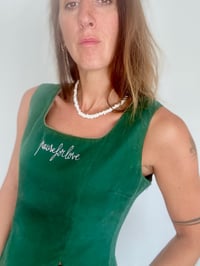 Image 4 of Top en soie "pause"