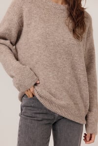 Image 3 of Jersey Annekatrin Taupe