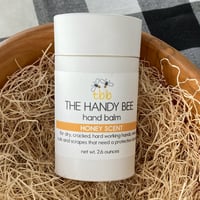 Image 1 of The Handy Bee Honey Scented Hand Balm-eco friendly container