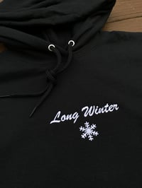 Image 2 of 2021 Embroidered Logo Hoodie (Black)