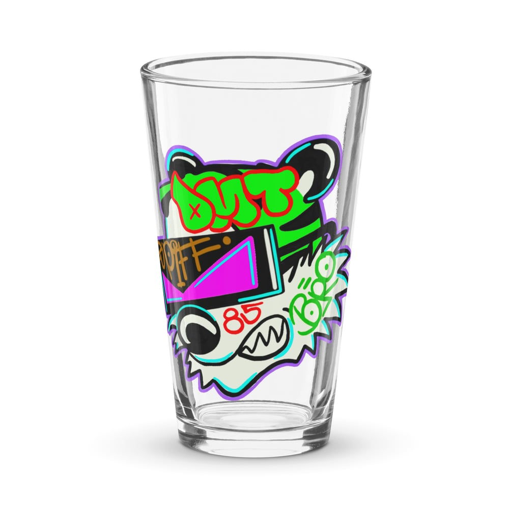 Spiff Bro 3 Shaker pint glass