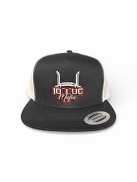 Image 1 of 10LUGMMAFIA trucker hat red center logo 