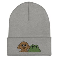 Image 8 of Dog & Frog - Cuffed Beanie