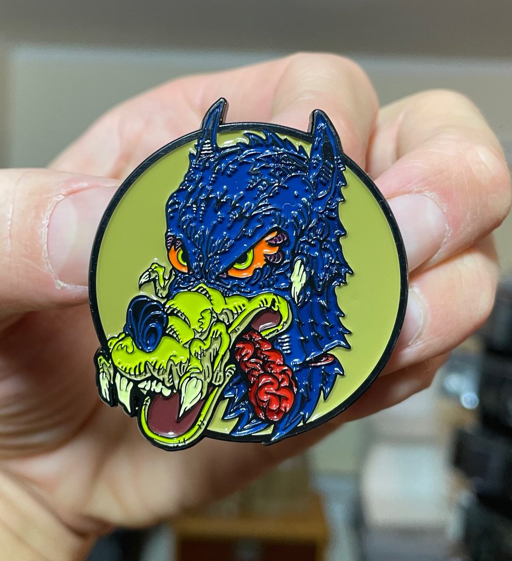 J Garcia WOLF Guitar Emblem Pins (4 Varients)
