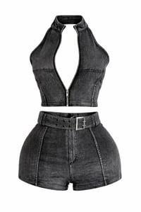 Image 3 of Midnight Denim Set