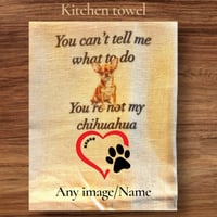 Chihuahua flour sack towel