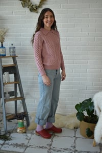 Image 1 of Zip Cardigan - Made in Europe